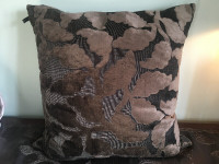 Chocolate Brown Accent Pillow