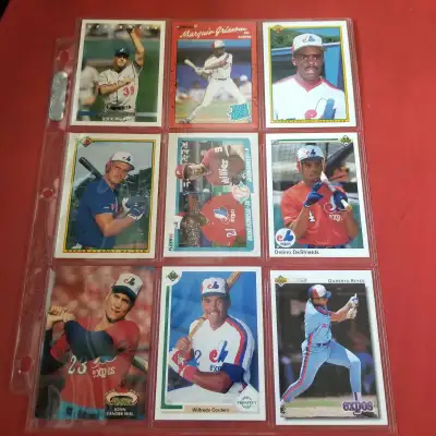 $ 5,- for All-Expos Baseball Cards, View more