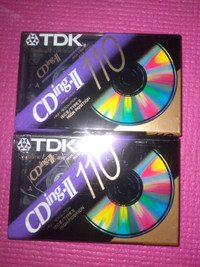 TDK Type 2 Blank Audio Cassette Tapes