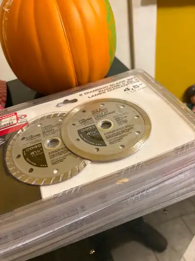 10 2 packs of brand new grinder disks , View more