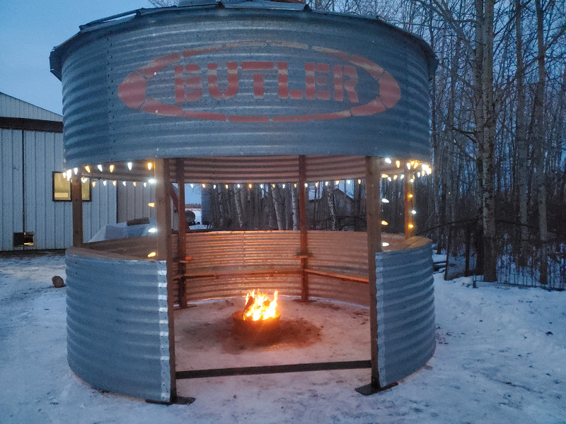 Grain bin gazebo Farming Equipment Grande Prairie Kijiji