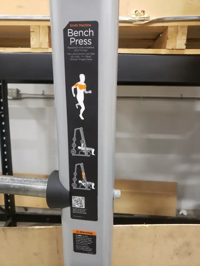 Precor Smith Machine in Exercise Equipment in Delta/Surrey/Langley - Image 3