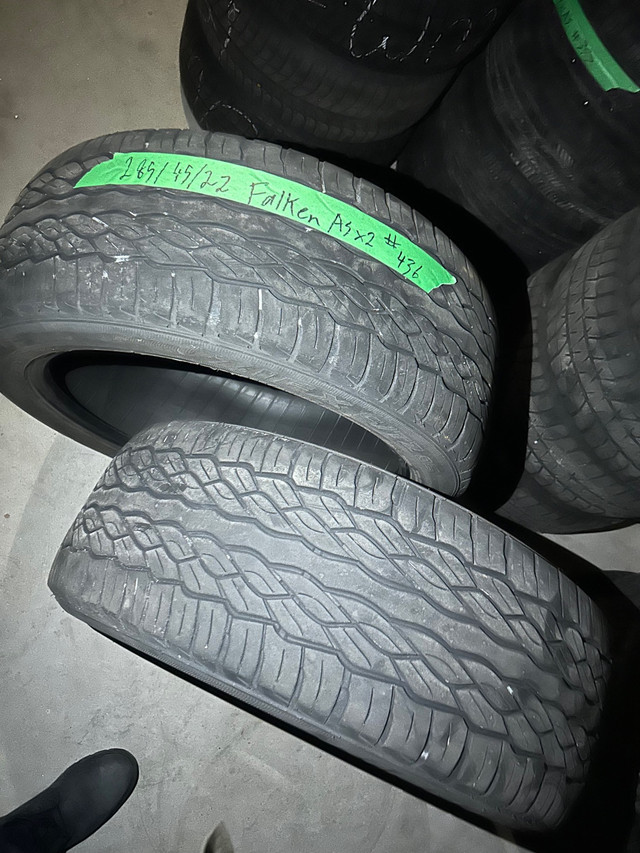 Falken All Season 285/45/22 Tires # 436 in Tires & Rims in City of Toronto - Image 2