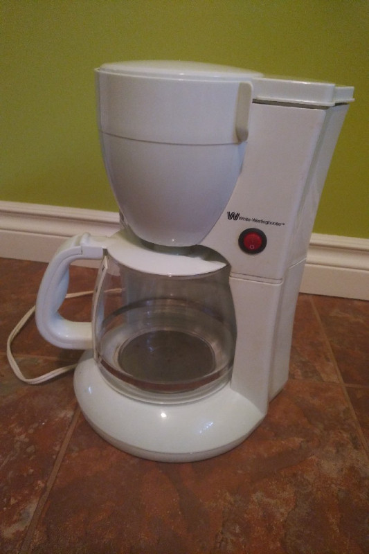 White Westinghouse 12 cup Coffee Maker in Coffee Makers in Edmonton