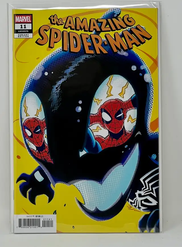 Marvel Amazing Spider-Man 11 Benjamin Su Variant Symbie Cover in Comics & Graphic Novels in Winnipeg - Image 2