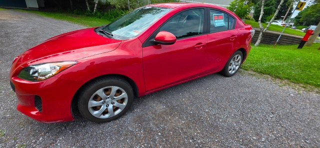 2013 MAZDA3 BAS KILOMETRAGE