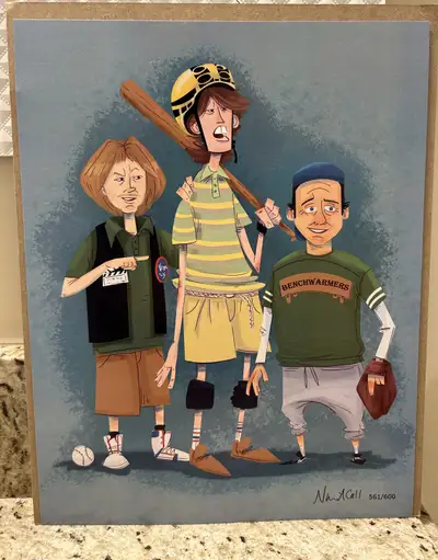 Brand new in protective sleeve. Never removed. Guaranteed mint condition. This exclusive art print i...