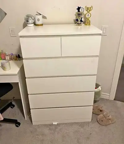 IKEA MALM 6-drawer chest, View more