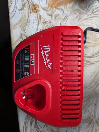 Milwaukee 12v charger-New-Never Used, View more