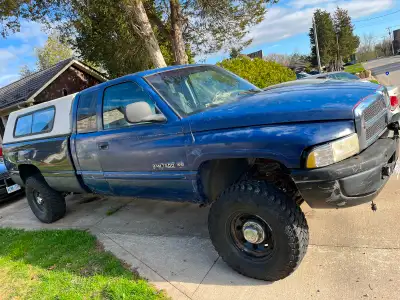1997 3/4 Dodge Cummins - 12 Valve •2001 doors - suicide doors •Extended cab •New upper/lower ball jo...
