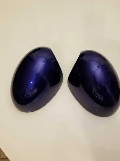 Brand new MINI Countryman side mirror caps。Blue and white colour $38 each pair