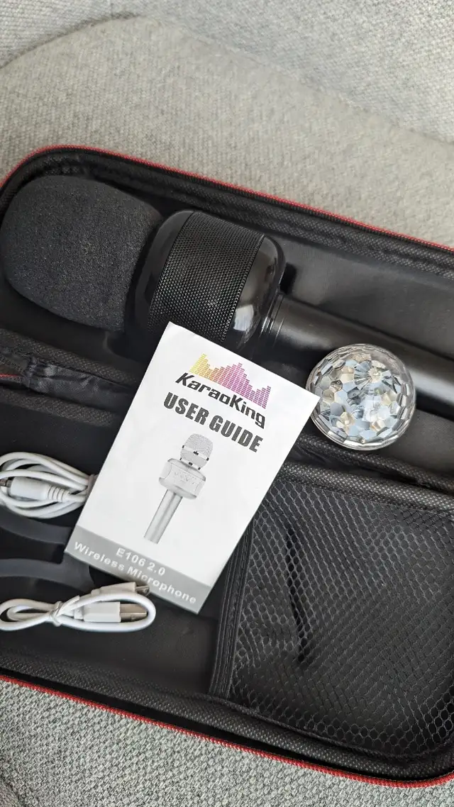 KaraoKing Wireless Karaoke Microphone  in Speakers in Dartmouth - Image 4