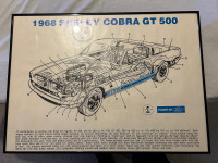 1968 Shelby Mustang Cobra , Dealership poster