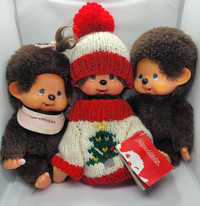 Vintage Monchhichi Dolls