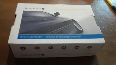 Remote Start System. AutoStart AS-1774SR(E) 5-Button Auto/Manual Transmission Remote Starter. Expire...