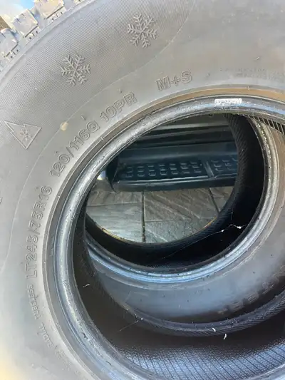 To be SOLD AS IS and is CASH ONLY Sale Specifications: LT245/75R16-10PR 120/116Q $300 cash for all f...