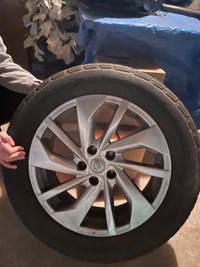 Nissan rogue rims and tires 