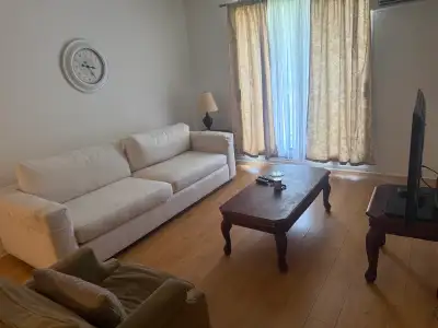 Furnished 3½ apartment in Pierrefonds. Located on the first floor in a great, quiet area. Includes a...