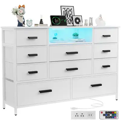 TV stand Dresser with 10 Drawers, View more