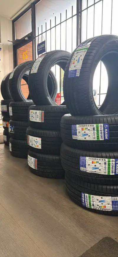 Tires on sale All brands Chinese to Branded tires All sizes Installation and balancing is free Price...