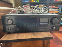 Denon receiver and 5 speaker home theatre system