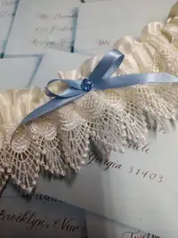 Ivory Lace Wedding Garter
