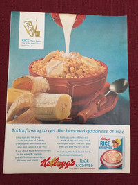 1963 Kellogg’s Rice Krispies Original Ad