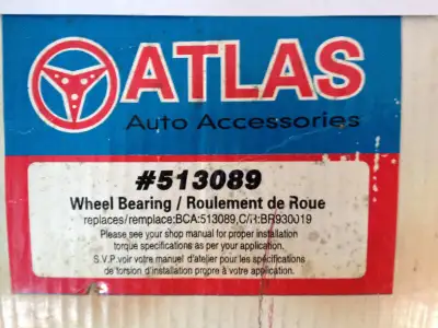 Pièce neuve pour roulement de roue avant pour Chrysler Intrepid + autre pièce inconnue (embout ?)