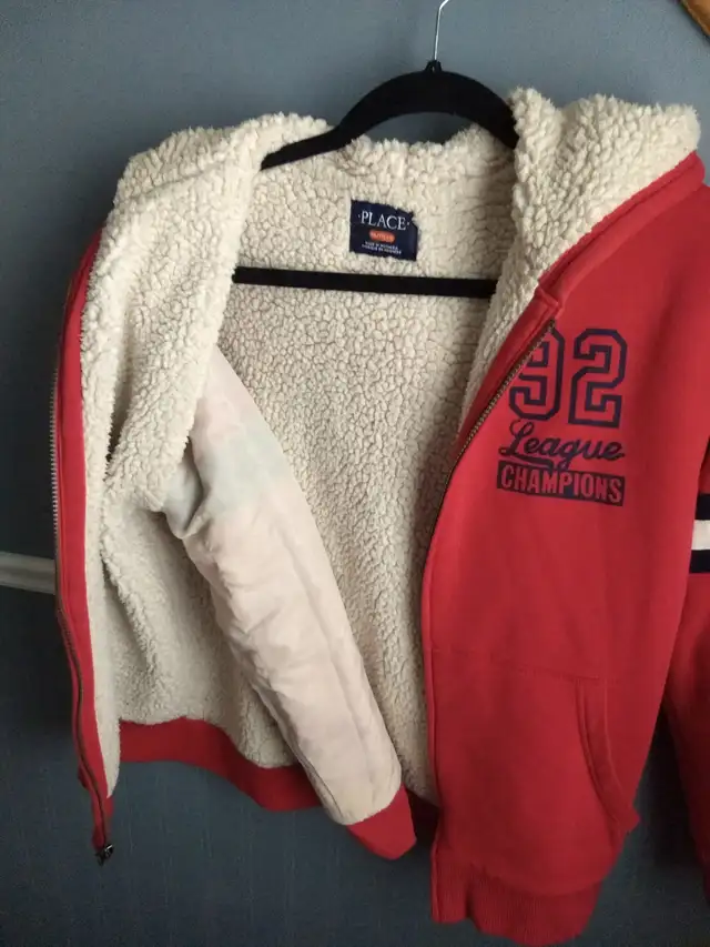 Veste hoodie  en Polaire fleece Sherpa XXL kid enfant in Kids & Youth in Longueuil / South Shore - Image 7