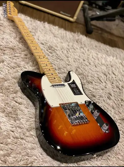 Fender 50s Telecaster Thinline 3-Color Model Name: Standard telecaster Maple Fretboard Brown sunburs...