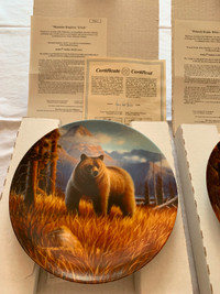 Plate#2  "Mountain Kingdom: Grizzly" in Lords of the Wilderness