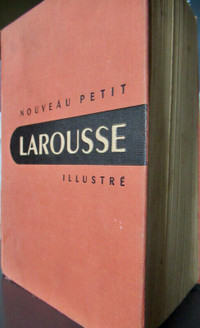 NOUVEAU PETIT LAROUSSE ILLUSTRÉ  1952 / 1958 FRENCH DICTIONARY