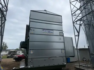 2018 Alvan Blanch DF22000 grain dryer Hot fan vfd Cold fan vfd 3 phase power required Natural gas 6...