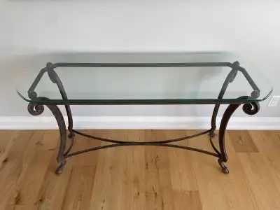 Glass Top Coffee Table, View more