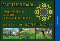 Lawn Care maintenance service in the Greater Moncton area!