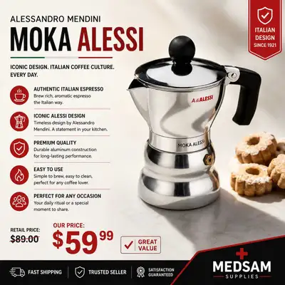 Alessi Moka, View more