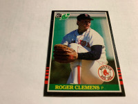 1985 Donruss Leaf ROGER CLEMENS RC #99 RC Boston Red Sox NM -MT.