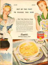 Campbell's Chicken Noodle Soup, 1946 Ad