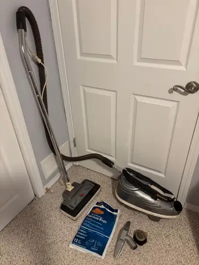 Tri-Star Vacuum, with host, power brush, accessories, View more