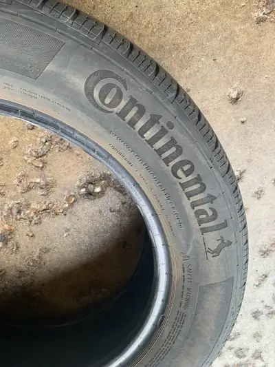 Set of four tires. Good shape. Tread 6/32 to 7/32nd