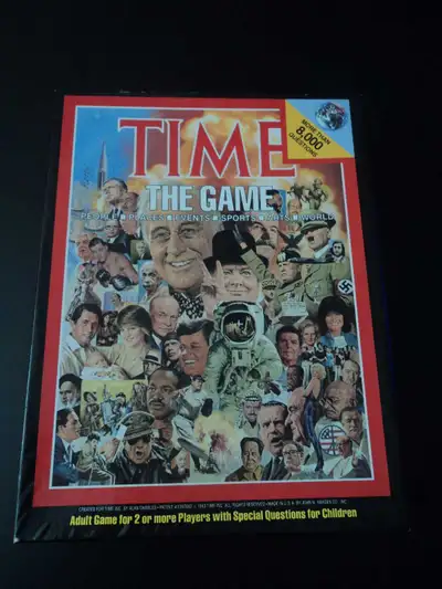 Time-The Game 1983 2–4 Players Age: 8+ Players attempt to score sixty points in each decade from the...
