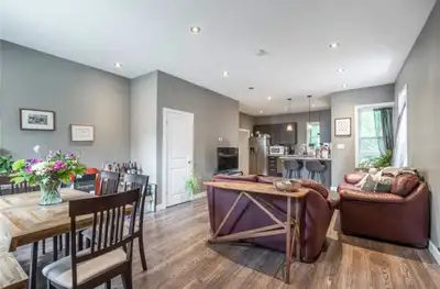 Updated 3 bed 2 bath house for rent. 2 Minute walk to Locke Street. 10-20 minute commute to McMaster...