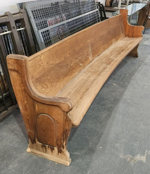 Antique Church Pew in Arts & Collectibles in London - Image 2