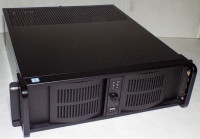 iStarUSA D-300 3U Compact- Black Server PC Case - Computer Case