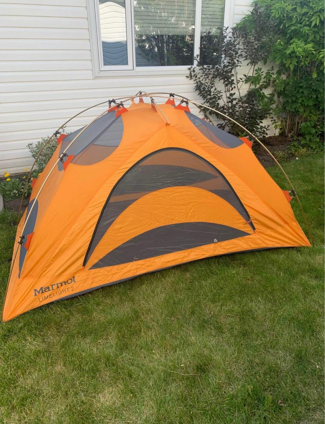 Marmot limelight 2 person tent + footprint | Fishing, Camping & Outdoors |  Calgary | Kijiji