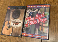 BEST of 50's POP & COUNTRY POP ( 2 DVDS - 1 PRICE)