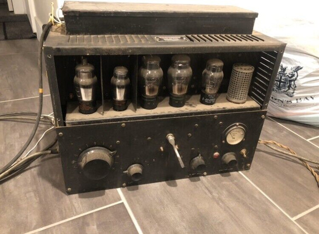 Antique movie theatre equipment tube amps speakers projectors  in General Electronics in Medicine Hat