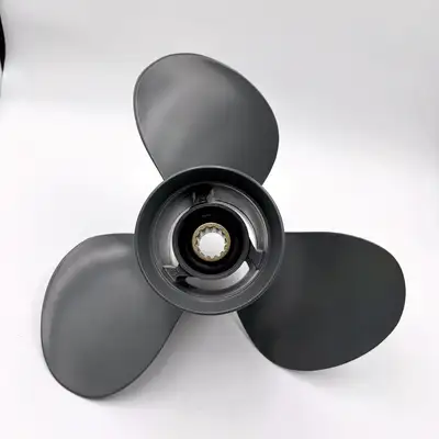 NEUF:Hélice bateau 11 3/8 x 12 Honda 50-60HP Aluminium 13 dents, View more