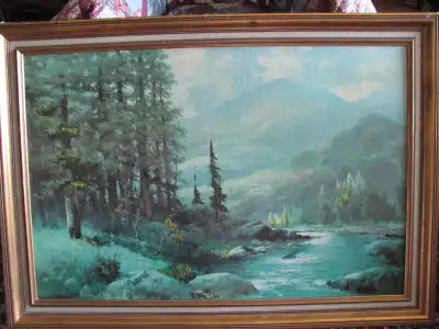 Robert Wood painting, View more