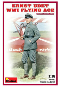 MiniArt Ernst Udet. WW1 Flying Ace (1/16) New